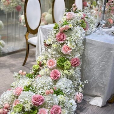 Real Flower Waterfall Skirt