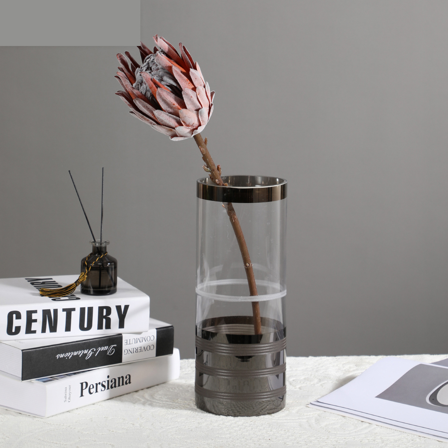 Artificial King Flower Velvet-Covered - Image 4