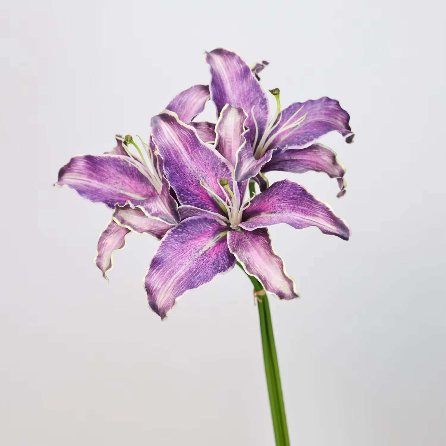 40cm Lilys Dining-table Decoration Artificial Flowers Real Touch Lily Artificial Flowers Fake Flowers Lily - Image 4