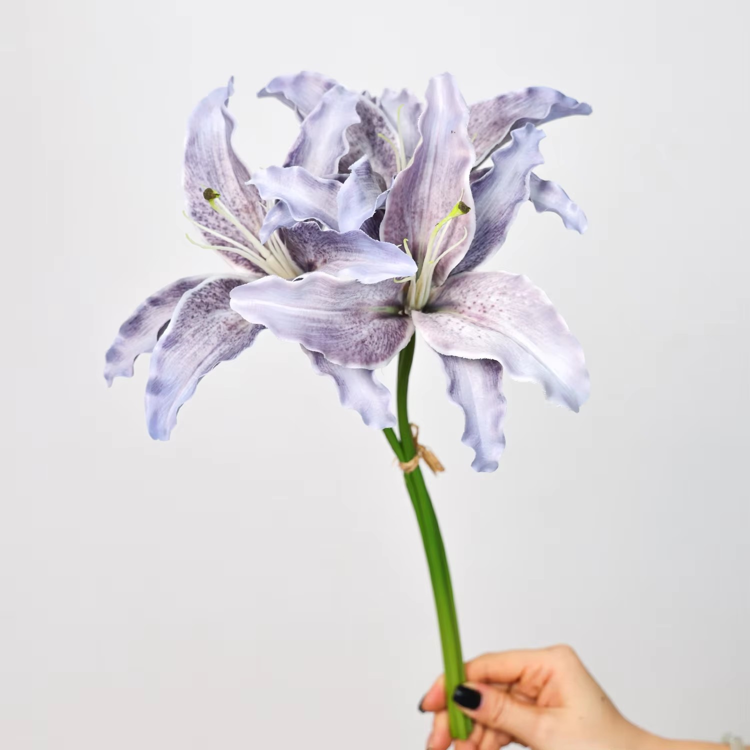 40cm Lilys Dining-table Decoration Artificial Flowers Real Touch Lily Artificial Flowers Fake Flowers Lily - Image 5