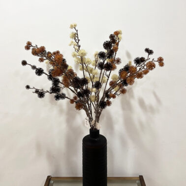 Artificial Single-Stemmed Chestnut Fruit