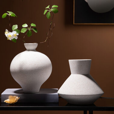 Nordic creative sand ceramic vase
