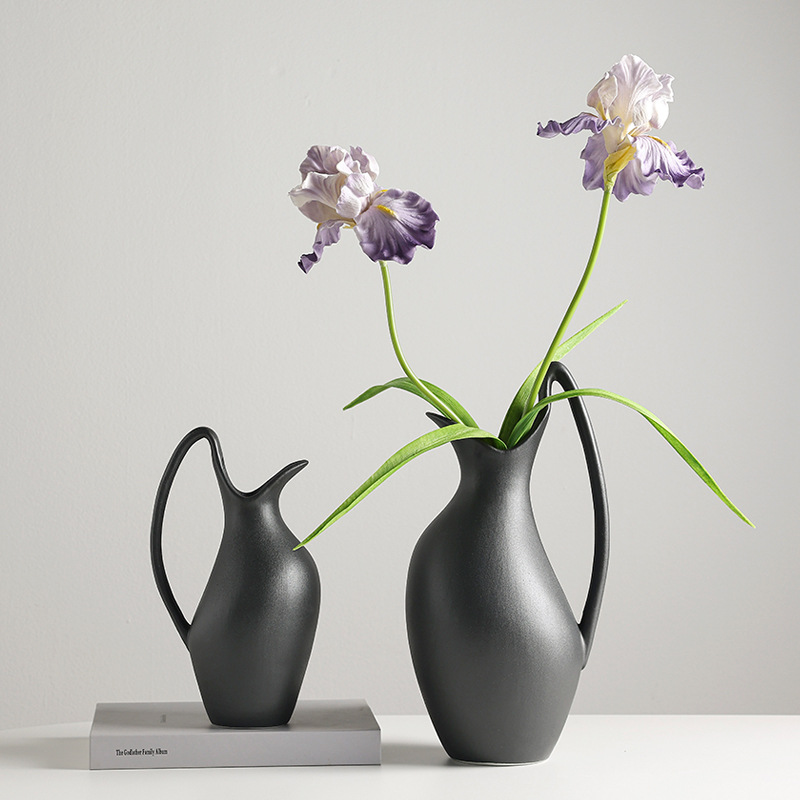 Handmade Swan Pot Ceramic Vase