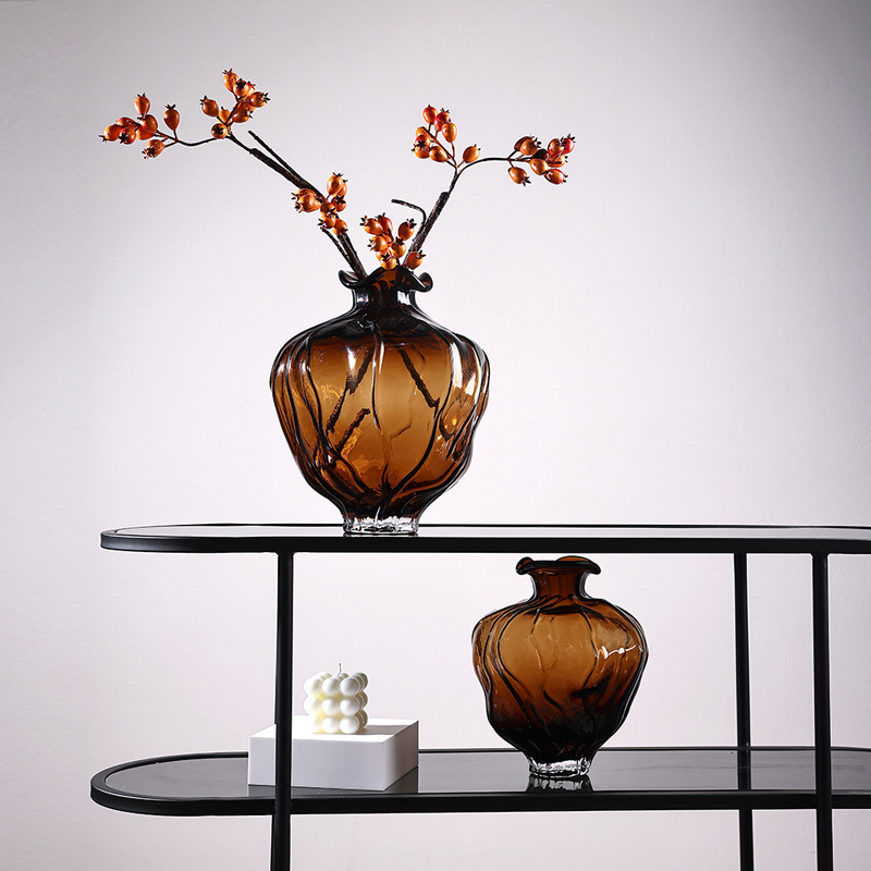 Wave 3D Striped Vase