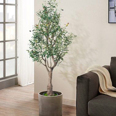 Artificial large olive tree