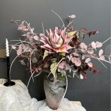 Artificial Golden Lotus Imperial Designer Style