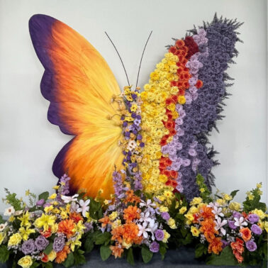 Giant Butterfly Ornament, Orange