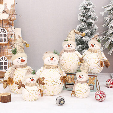 Christmas Plush Snowman Doll