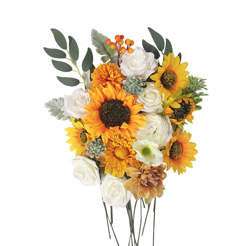 DIY Hand Bouquet Sunflower Simulation Flower Gift Box - Image 2
