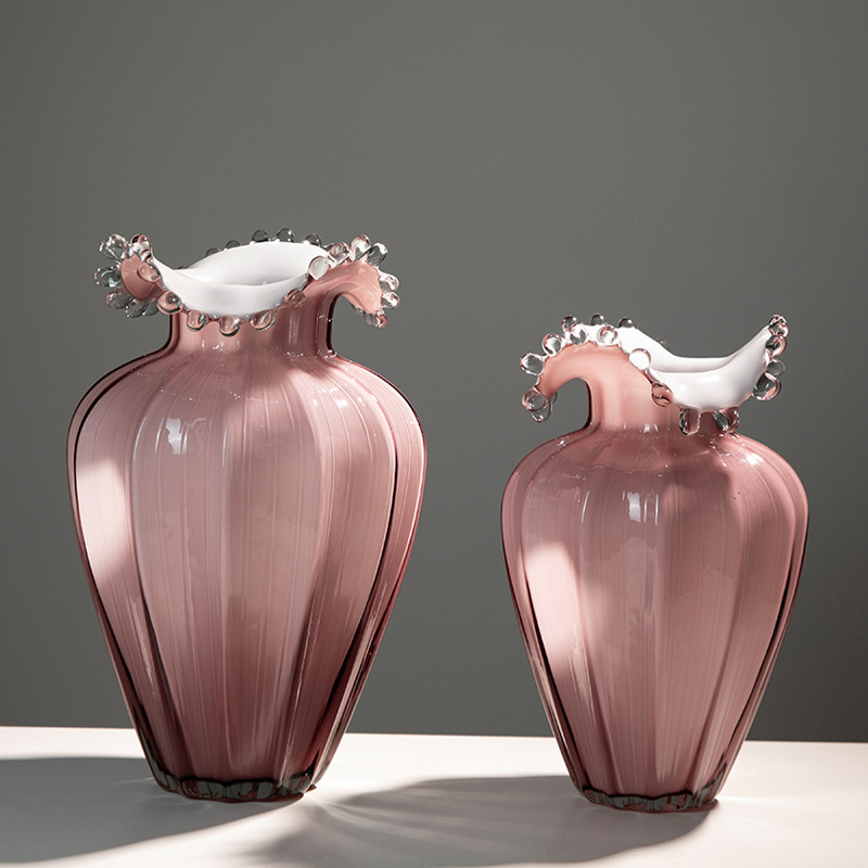 Water drop wave bottle mouth vase - Image 2