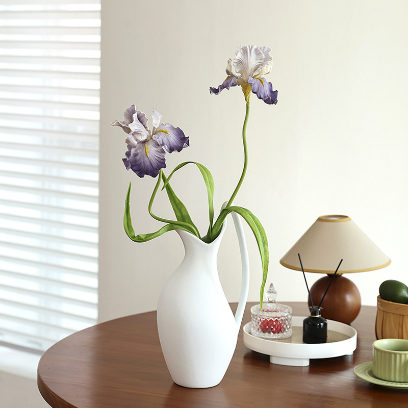 Handmade Swan Pot Ceramic Vase - Image 3