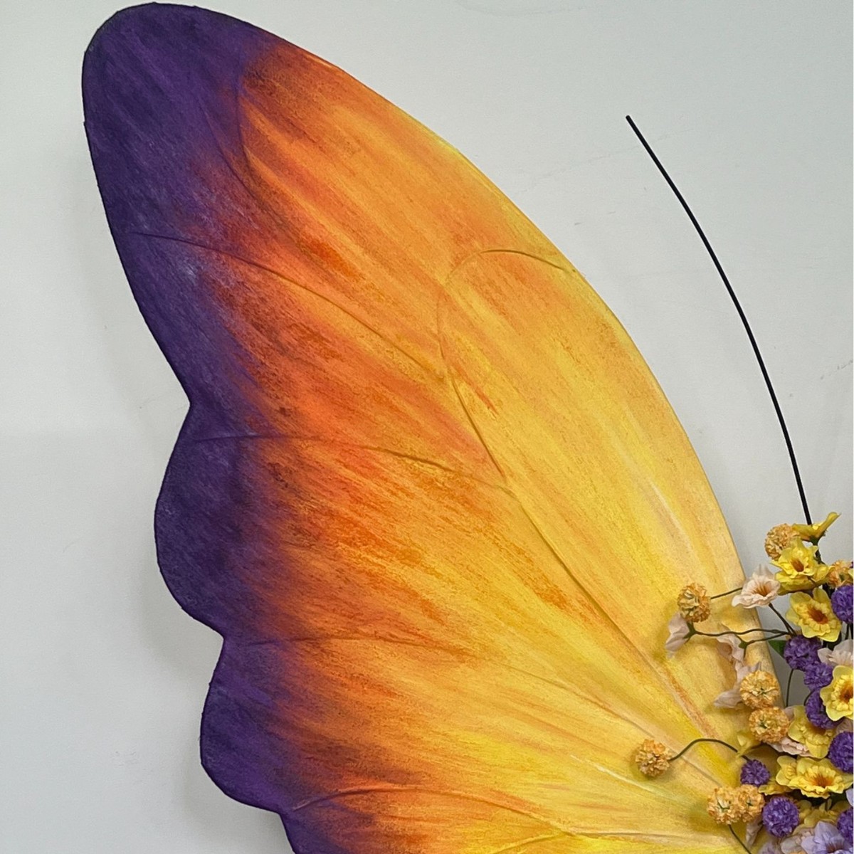 Giant Butterfly Ornament, Orange - Image 3
