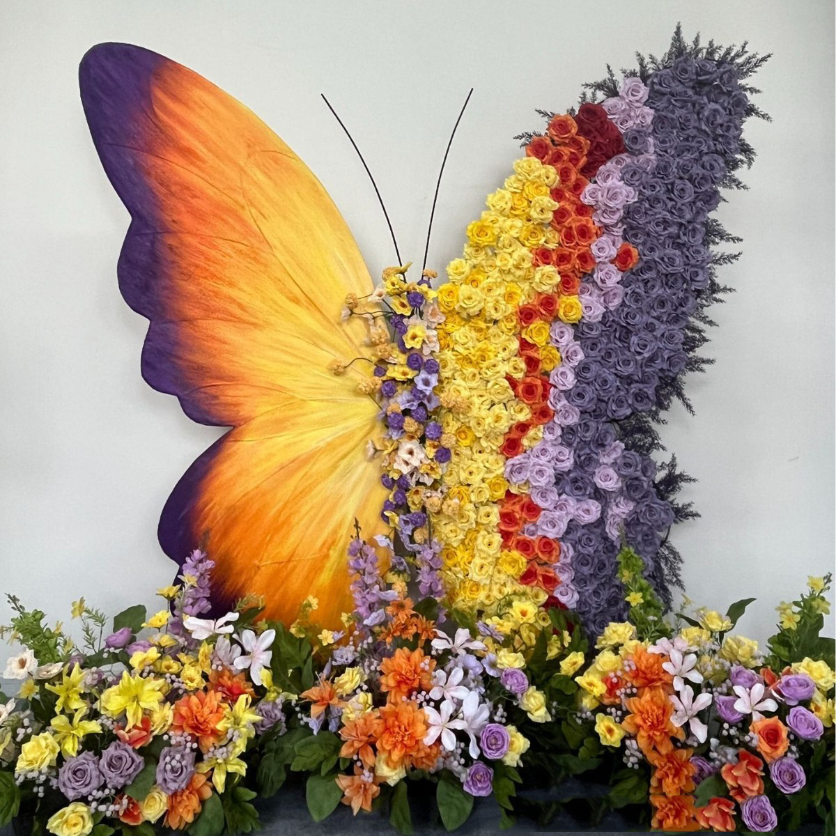 Giant Butterfly Ornament, Orange - Image 4