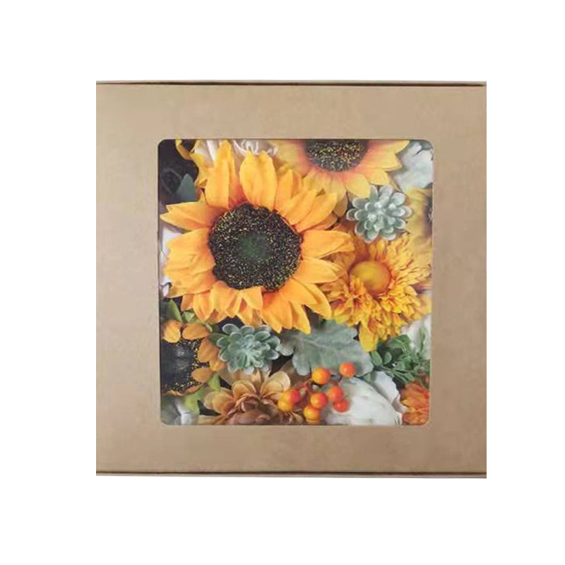 DIY Hand Bouquet Sunflower Simulation Flower Gift Box - Image 5