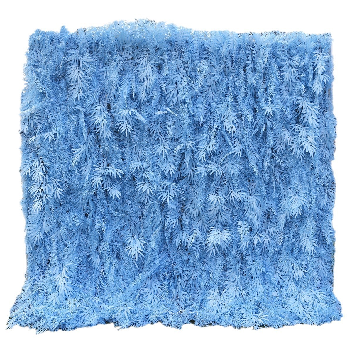 跨境货源 蓝色系布底花墙背景墙迷雾婚庆装饰户外婚礼布置道具 - Image 5