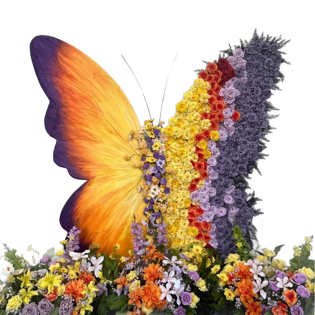 Giant Butterfly Ornament, Orange - Image 5