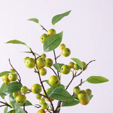 Wholesale Artificial Fruit Home Decoration Green Plant High Quality Realistic Artificial Fruit Plants and Flowers