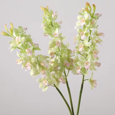High Quality Real Touch East Asian Orchid Chinese Artificial Flower Wedding Home Decoration Orchid