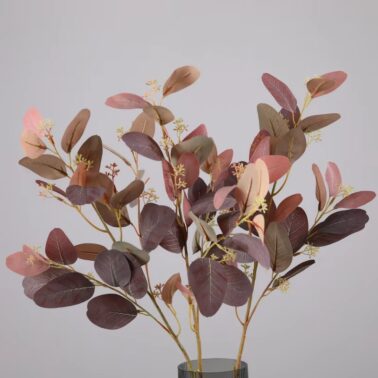 Artificial Plant Artificial Eucalyptus Leaves for Decoration Green Plants