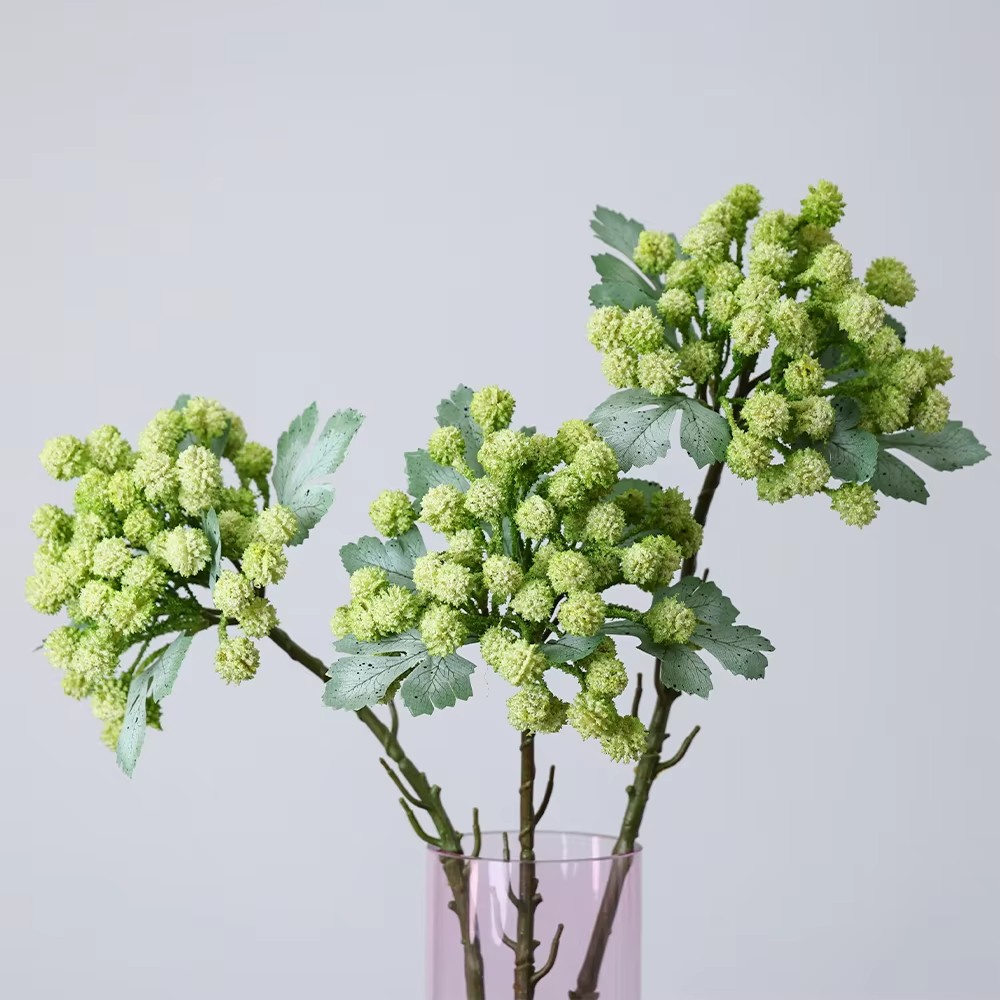 Artificial Green Plants Home Decoration Fake Flower Bouquets Flower Arrangement Materials