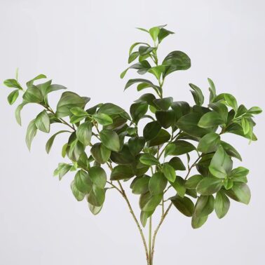 Wholesale Artificial Greenery High Quality Douban Leaves Real Touch Greenery Leaves for Home Wedding Background Decoration