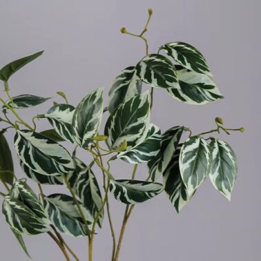 High Quality Hot Sale Green Leaves Plant Pick Faux Plants for Indoor Decoration Cheap Artificial Plants