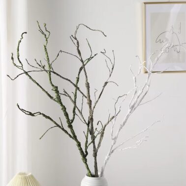 Hot Selling 120cm High Quality Flexible Artificial Foam Tree Branches for Christmas Home Decoration Fake Plants Artificial
