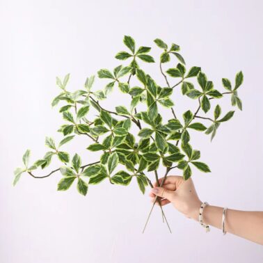 Simulated Green Plants Gardenia Leaves Home Store Fake Green Plants Branch Artificial Plants Decoration