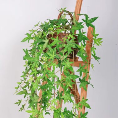 Hot Selling Artificial Wall-hung Sweet Potato Leaf Rattan Decorative Green Plant Leaf Wall-mounted Plant Wall Cane Vine