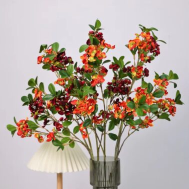 Silk Flower Artificial Hydrangea Branch for Floral Arrangement Table Centerpiece Home Wedding Decor Fake Flower