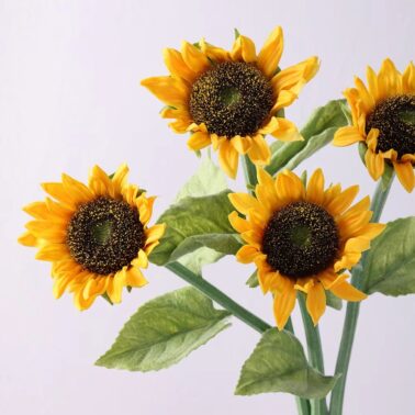 Sunflower Artificial Flowers High Quality Home Store Decorative Bouquet Decoration Flower for Wedding