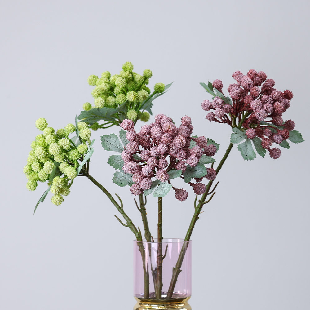 Artificial Green Plants Home Decoration Fake Flower Bouquets Flower Arrangement Materials - Image 2