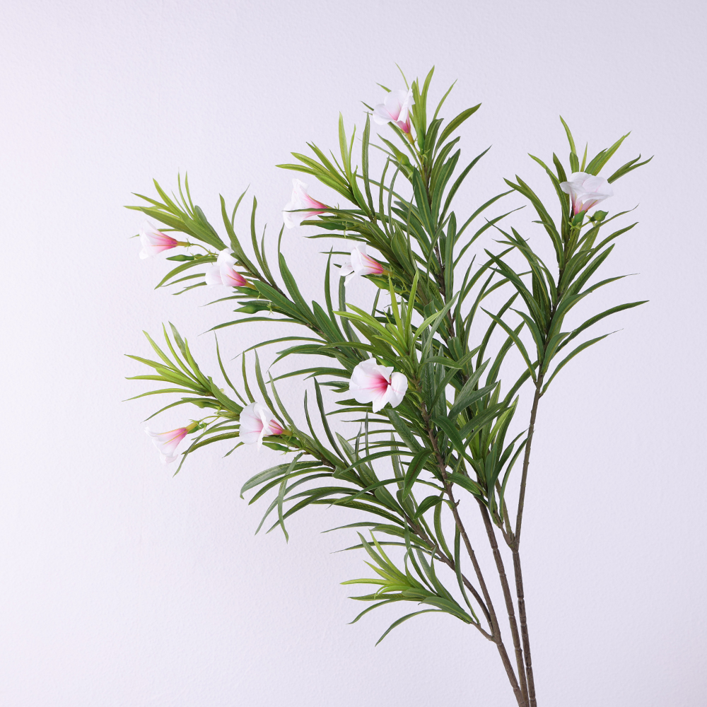 Landscape Home Big Branch Artificial Plants and Flowers Artificial Plants & Greenery Real Touch Leaves Faux Oleander Plant - Image 2