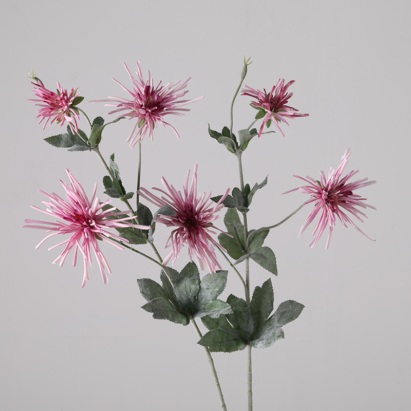 Factory Direct Sale Real Touch Artificial Chrysanthemum Flower for Home Decoration Faux Exquisite Chrysanthemum - Image 3