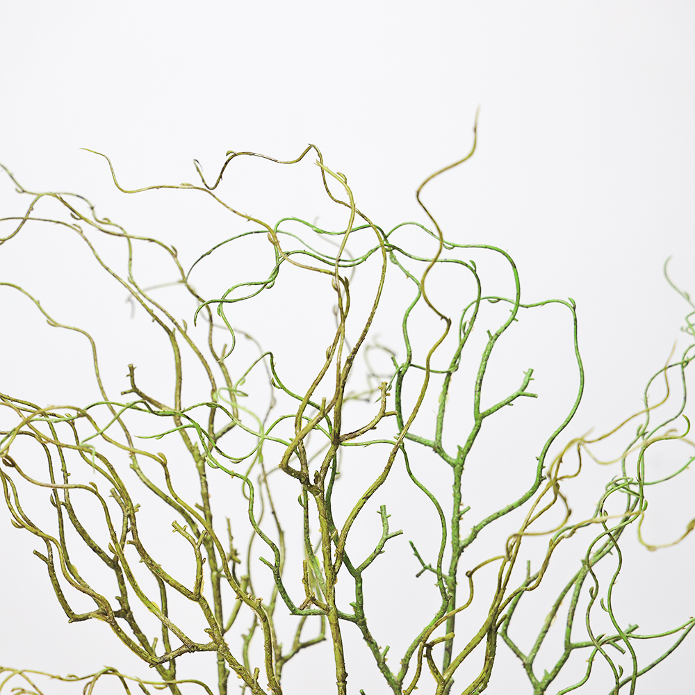 Hot Selling Long Stem Twig Tree Branch Artificial Plastic Green Brown Wood Dry Branches for Christmas Wedding Home Decoration - Image 3