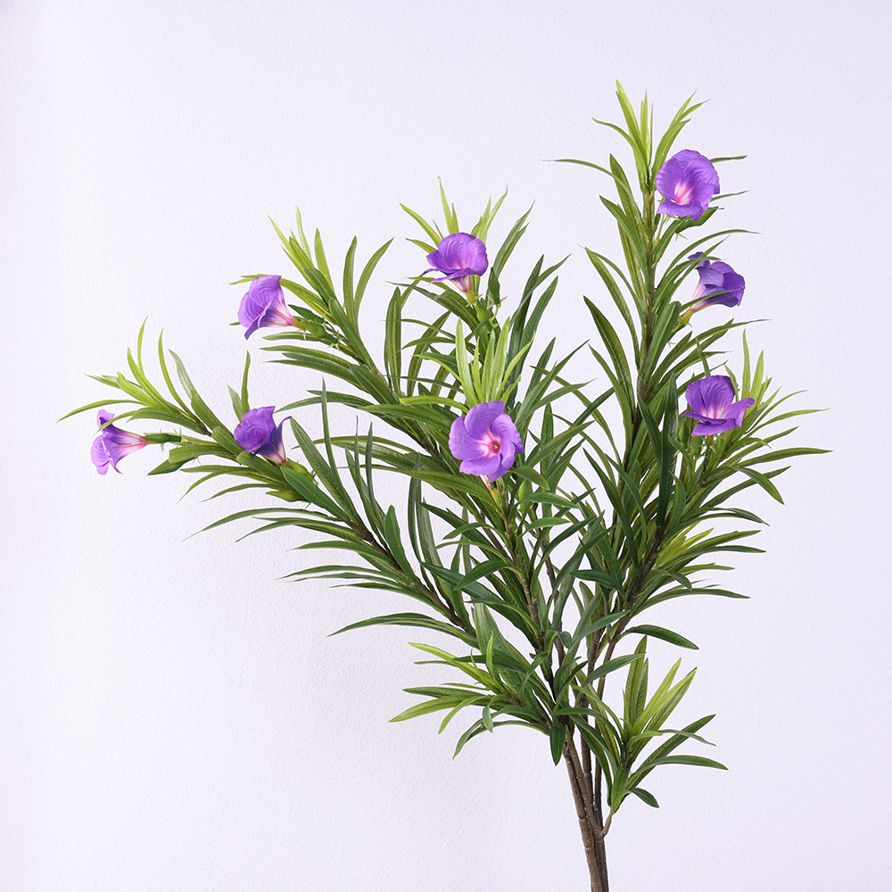 Landscape Home Big Branch Artificial Plants and Flowers Artificial Plants & Greenery Real Touch Leaves Faux Oleander Plant - Image 3