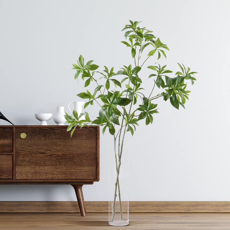 45/80/125cm Artificial Green Plant Pierisjaponica Decor Indoor Outdoor Artificial Horse Drunk Wood Plant Decoration - Image 4