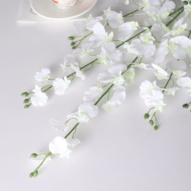 Factory Direct 120 cm Artificial 3D Real Touch Latex Dancing Orchid Oncidium Wedding Shopwindow Decoration - Image 5