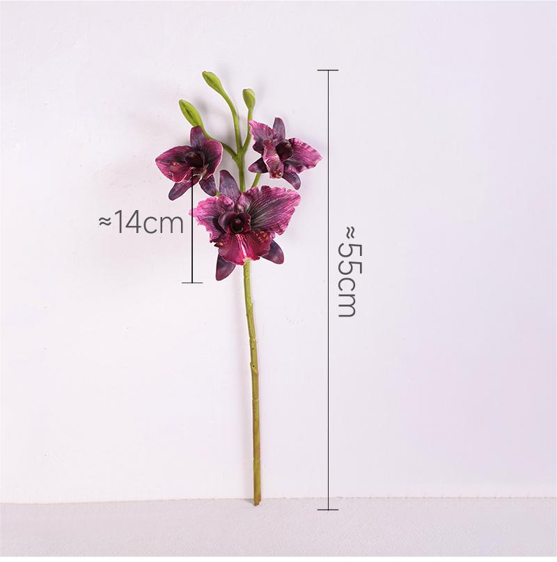 Wholesale 2025 New Artificial Flower Orchid Latex Flowers Home Wedding Decor Flowers - Image 5