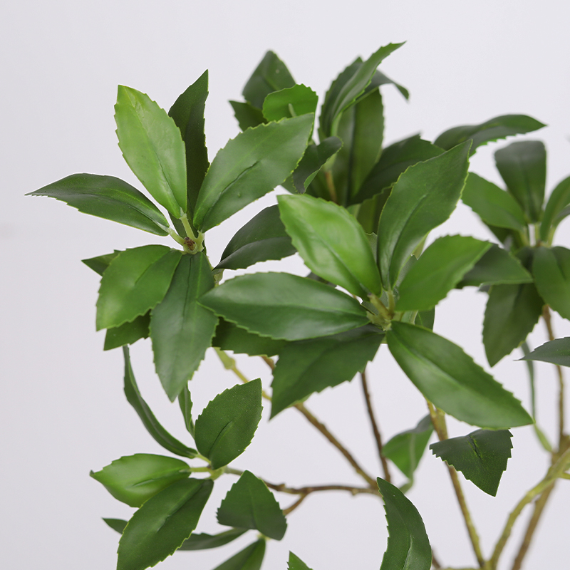 45/80/125cm Artificial Green Plant Pierisjaponica Decor Indoor Outdoor Artificial Horse Drunk Wood Plant Decoration - Image 6