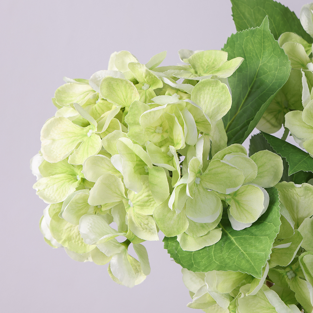 Blue White Hydrangea Artificial Flower Parlor Shop Wedding Decoration Flowers Silk Flowers Hydrangea - Image 6